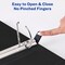 Avery Heavy-Duty View 3 Ring Binders, 3" One Touch Slant Rings, 2 Black Binders (79873)